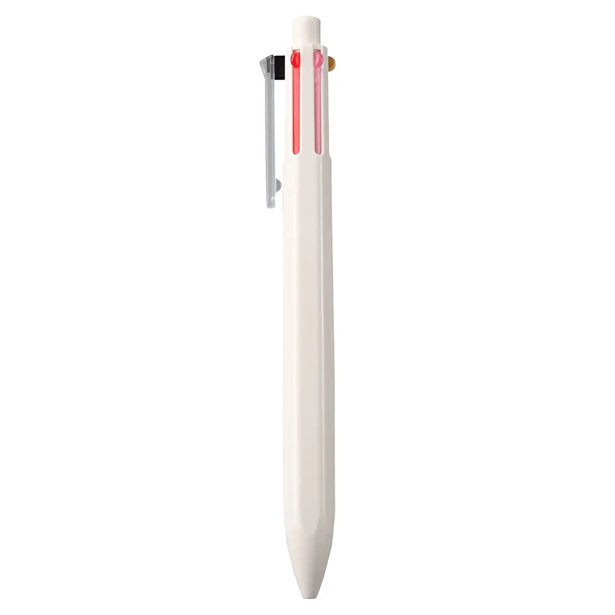 MUJI Hex 6 Color Ballpoint Pen 0.7mm (15cm / 0.6in) | Smooth Ink Flow for Students & Office - main product image