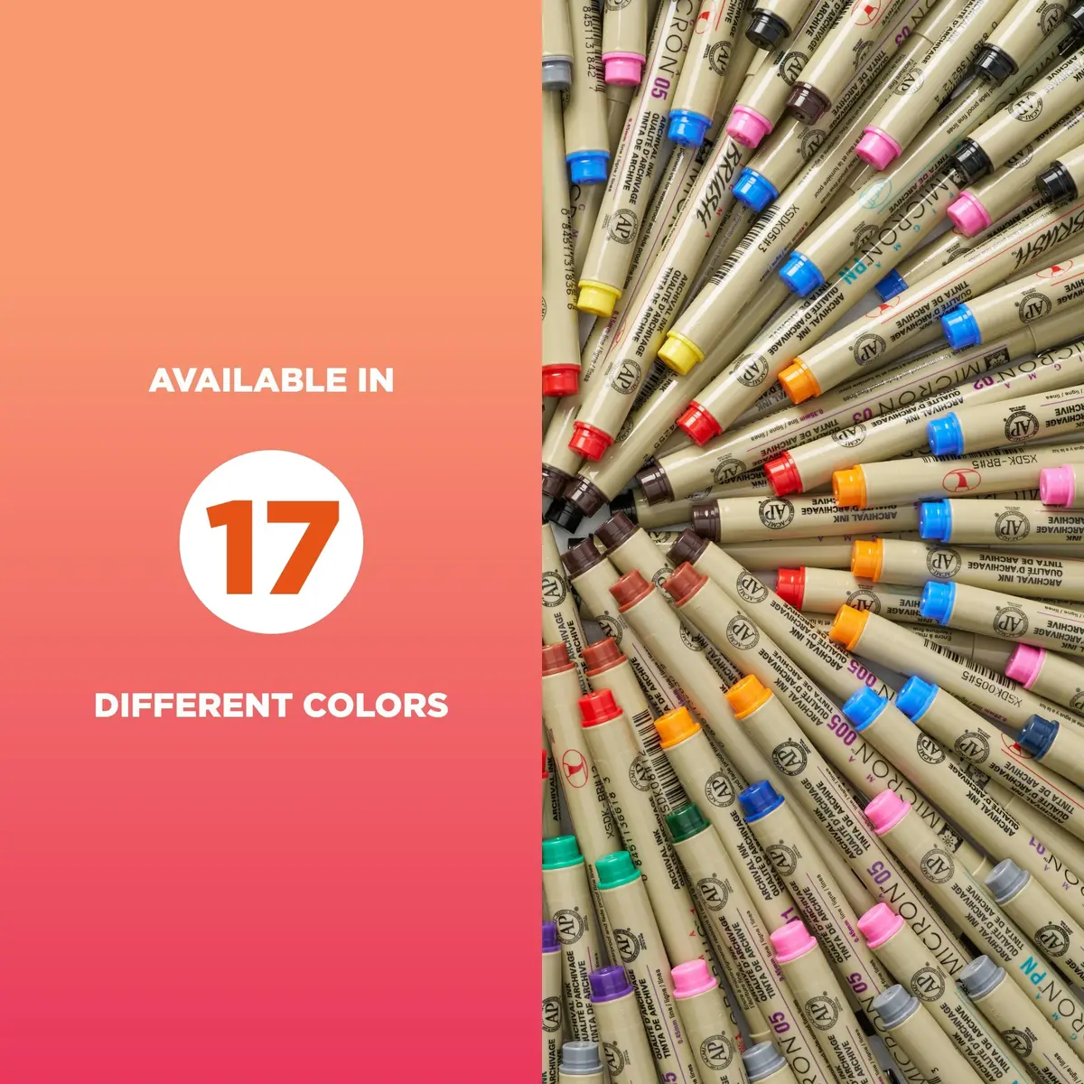 SAKURA Pigma Micron Fineliner Pens, Black, 0.45 mm | Precise, Waterproof & Archival (70-120 chars) - view 6