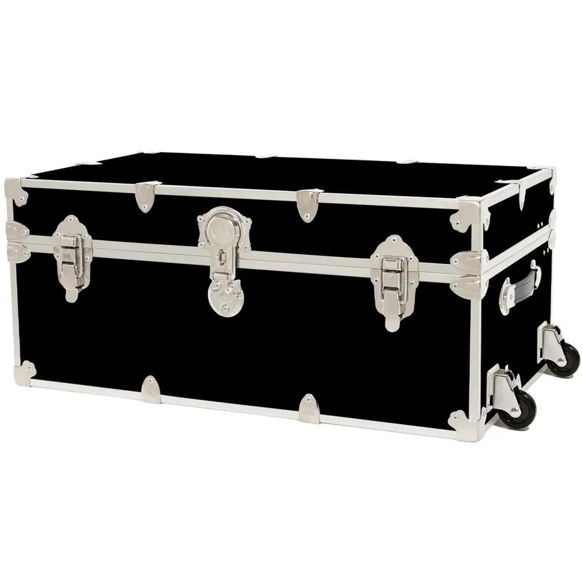Rhino Trunk & Case Classic Camp & College Storage Trunk with Wheels | Heavy-Duty Dorm & Home Storage | 30" x 17" x 13" | 105 qt - main product image