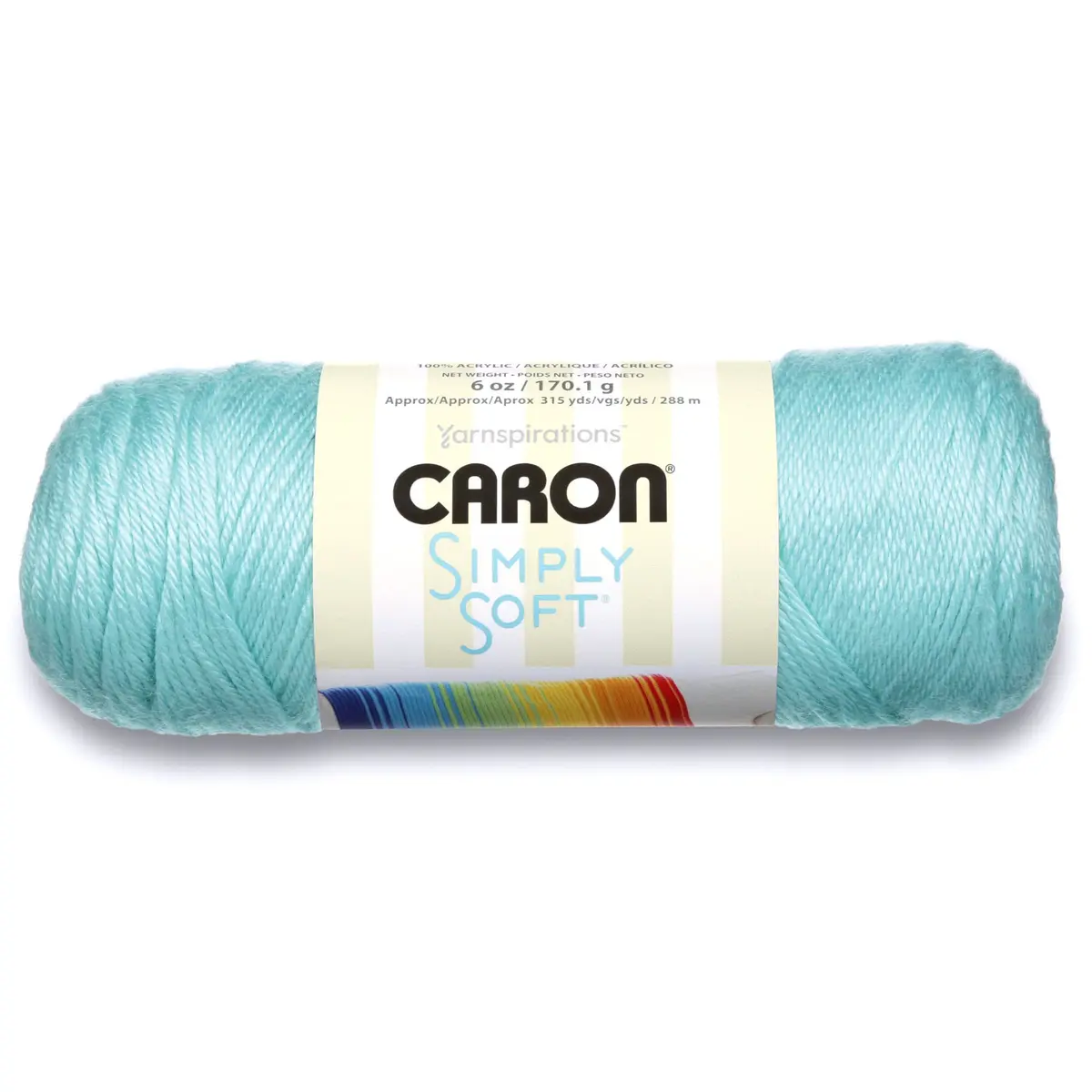 Caron Simply Soft Solids Yarn 6oz | Versatile Worsted Weight Acrylic for Crochet & Knitting - main product image