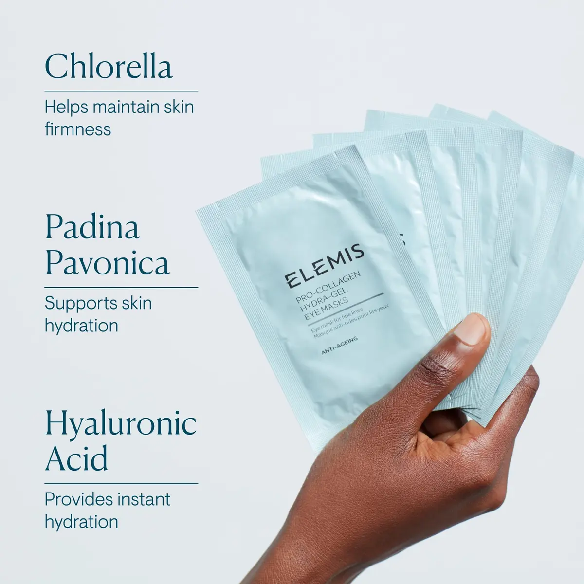 ELEMIS Pro-Collagen Hydra-Gel Eye Masks 6 Count (100ml) | Clinically Proven Fine Line & Wrinkle Reduction - view 7
