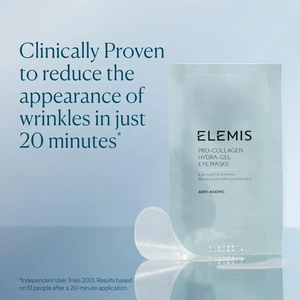 ELEMIS Pro-Collagen Hydra-Gel Eye Masks 6 Count (100ml) | Clinically Proven Fine Line & Wrinkle Reduction - view 3
