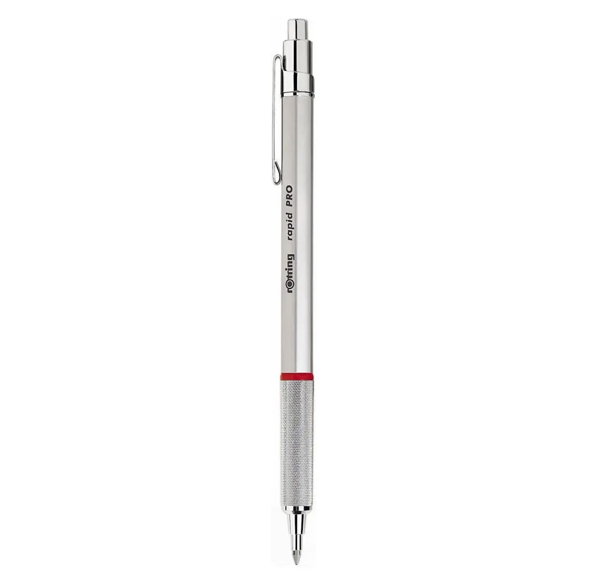 Rotring Rapid Pro Ballpoint Pen Chrome 1.6mm (0.06in) | Professional Metal Body for Smooth Writing - main product image