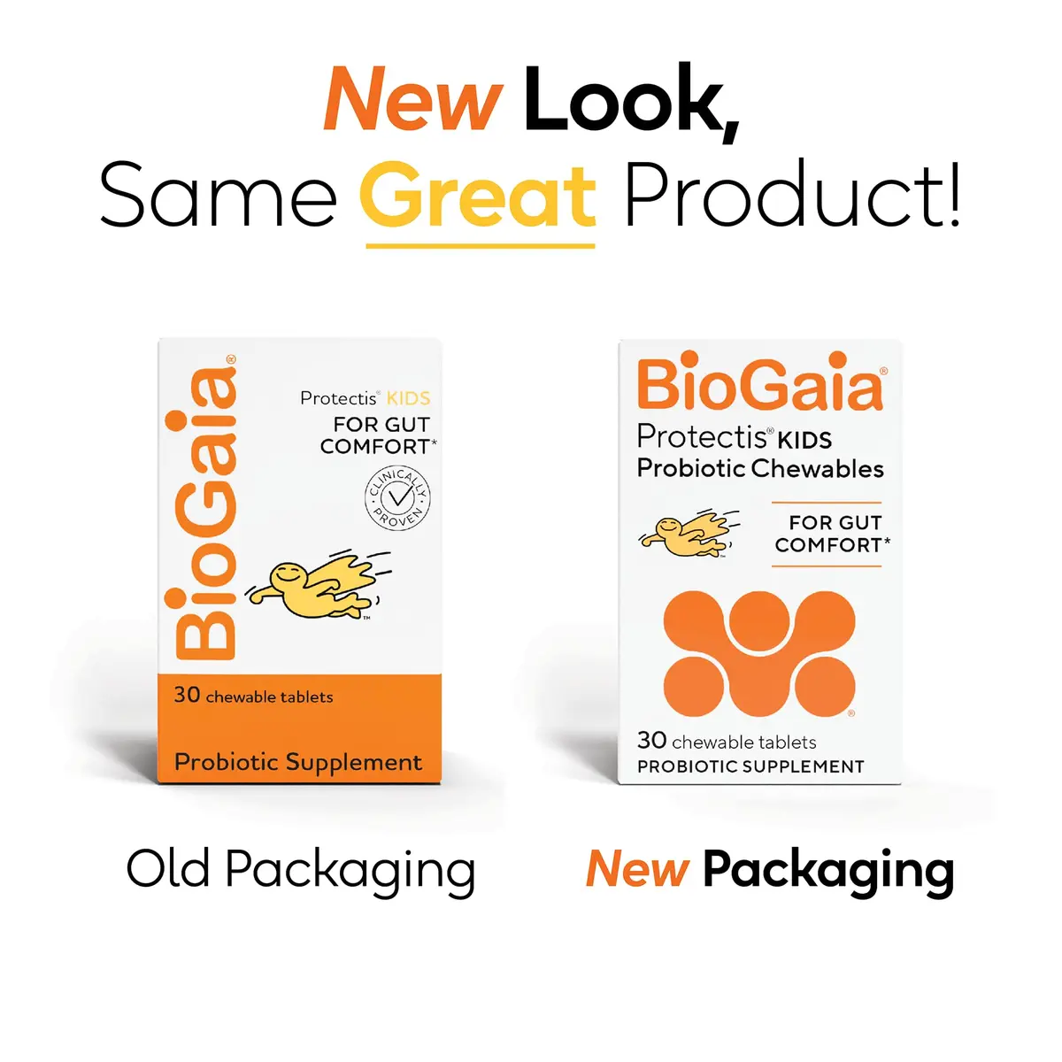 BioGaia Probiotic Chewable Tablets Lemon-Lime Flavor 30 Count | Digestive & Immune Health Support - view 2