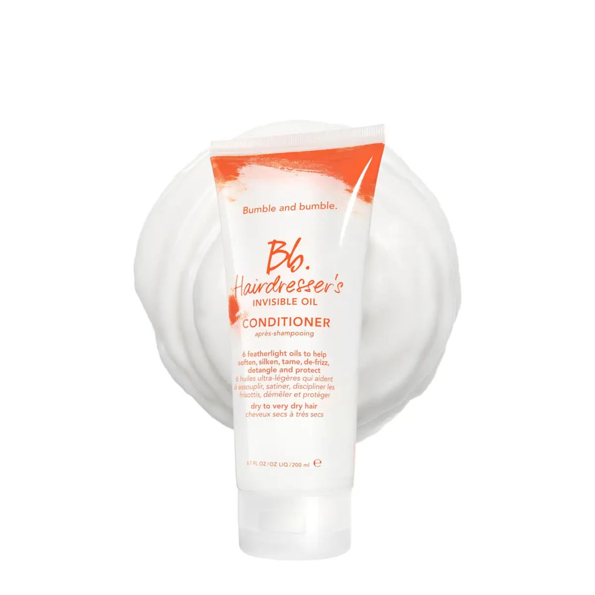 Bumble and bumble. Hairdresser's Invisible Oil Hydrating Conditioner | Anti Frizz, Adds Shine, Color Safe | 6.7 Fl Oz - main product image
