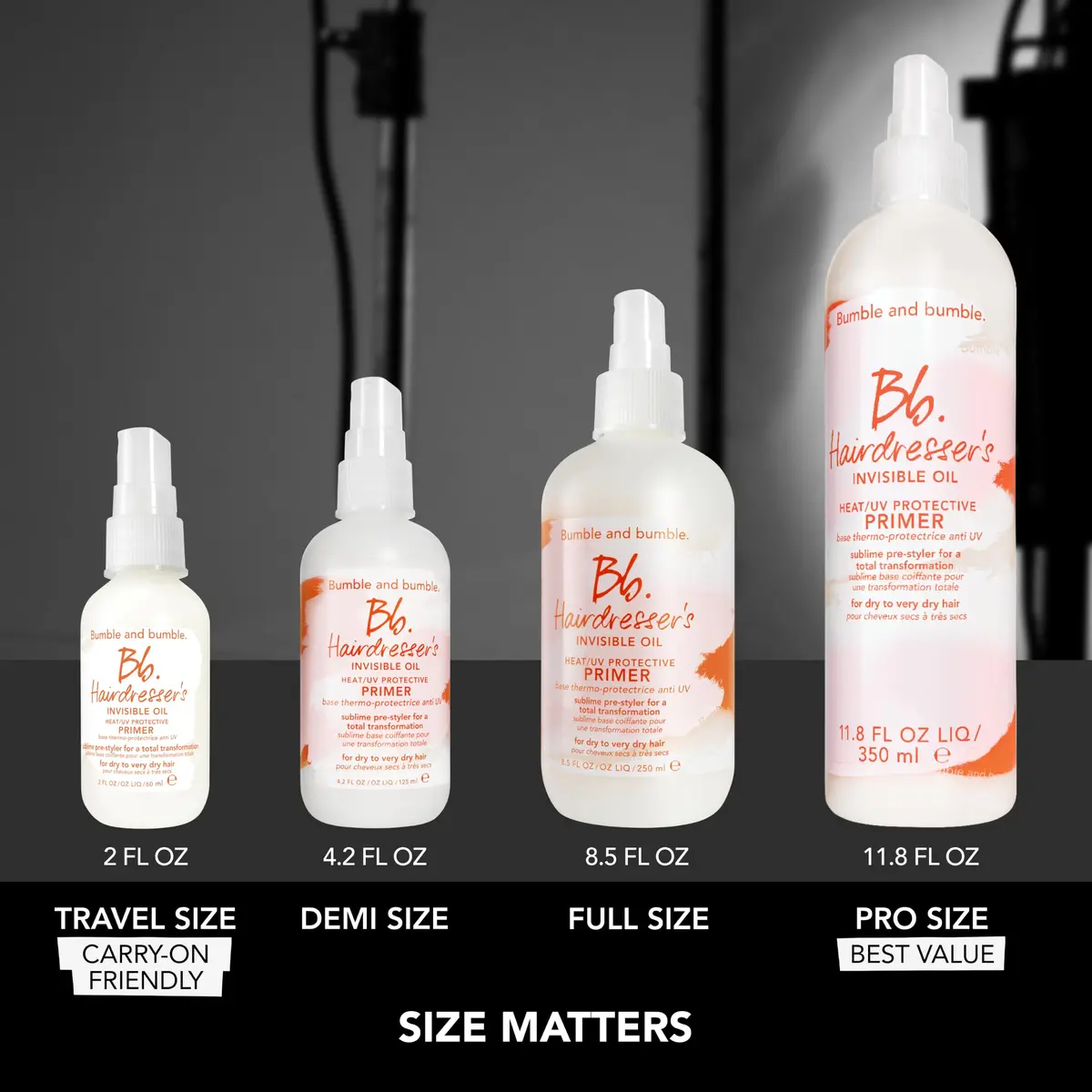 Bumble and bumble. Hairdresser's Invisible Oil Heat/UV Protection Leave-In Conditioner | Hydrating, Anti Frizz, Color Safe | All Hair Types, 8.5 Fl Oz - view 7