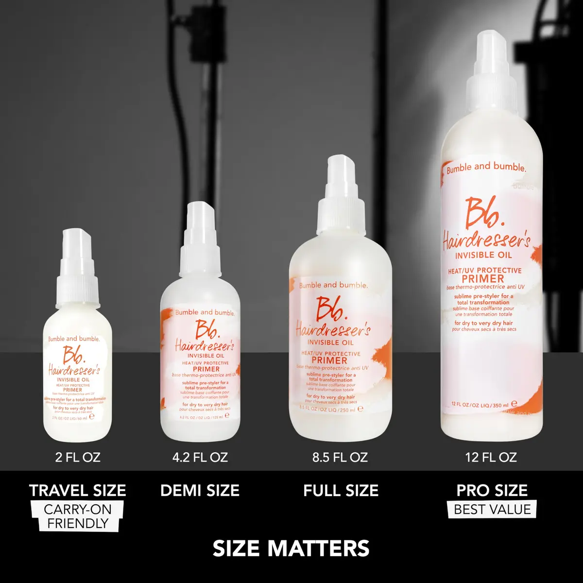 Bumble and bumble. Hairdresser's Invisible Oil Heat/UV Protection Leave-In Conditioner | Hydrating, Anti Frizz, Color Safe | All Hair Types, 8.5 Fl Oz - view 8