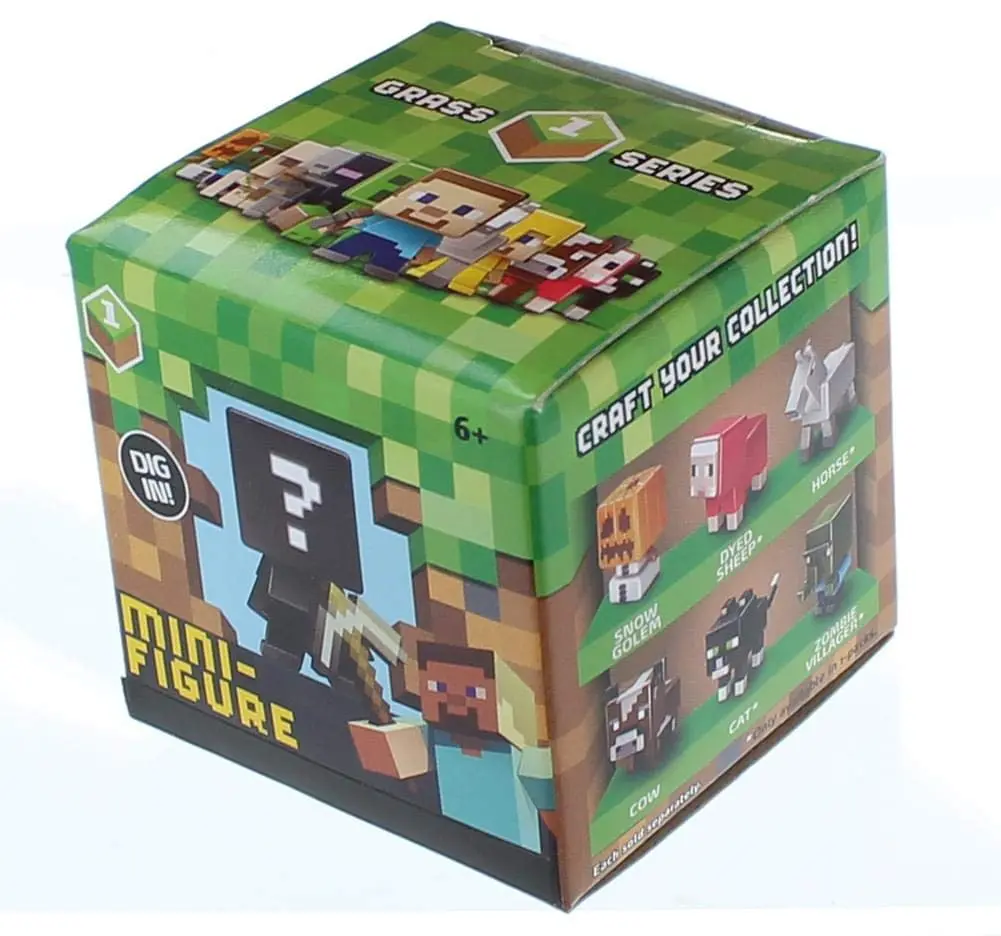 Mattel Minecraft Mini Figure (Styles May Vary) | Authentic Minecraft Character Toy for Kids - view 2