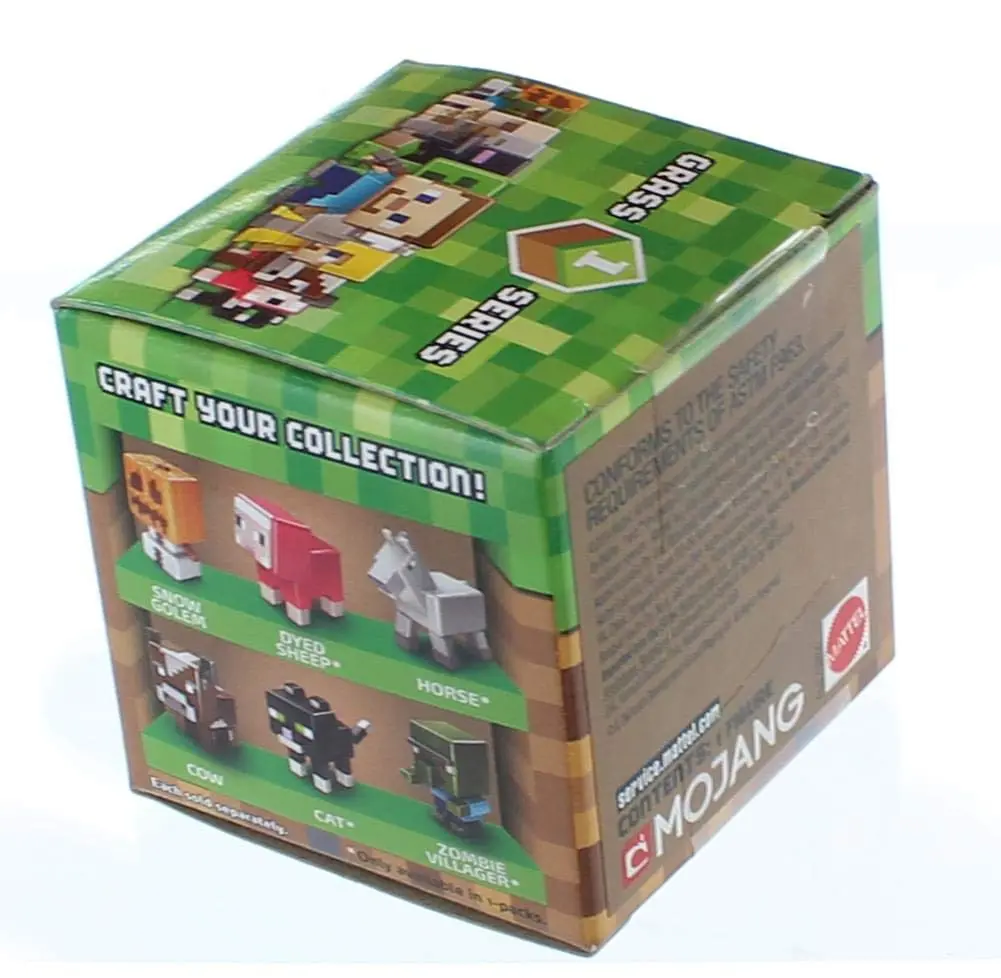 Mattel Minecraft Mini Figure (Styles May Vary) | Authentic Minecraft Character Toy for Kids - view 3
