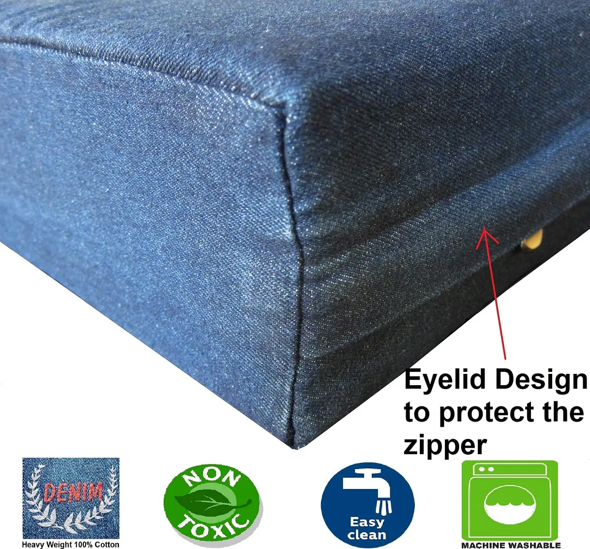 Dogbed4less Extra Large Gel-Infused Memory Foam Dog Bed | Orthopedic Support for XL Breeds - view 3