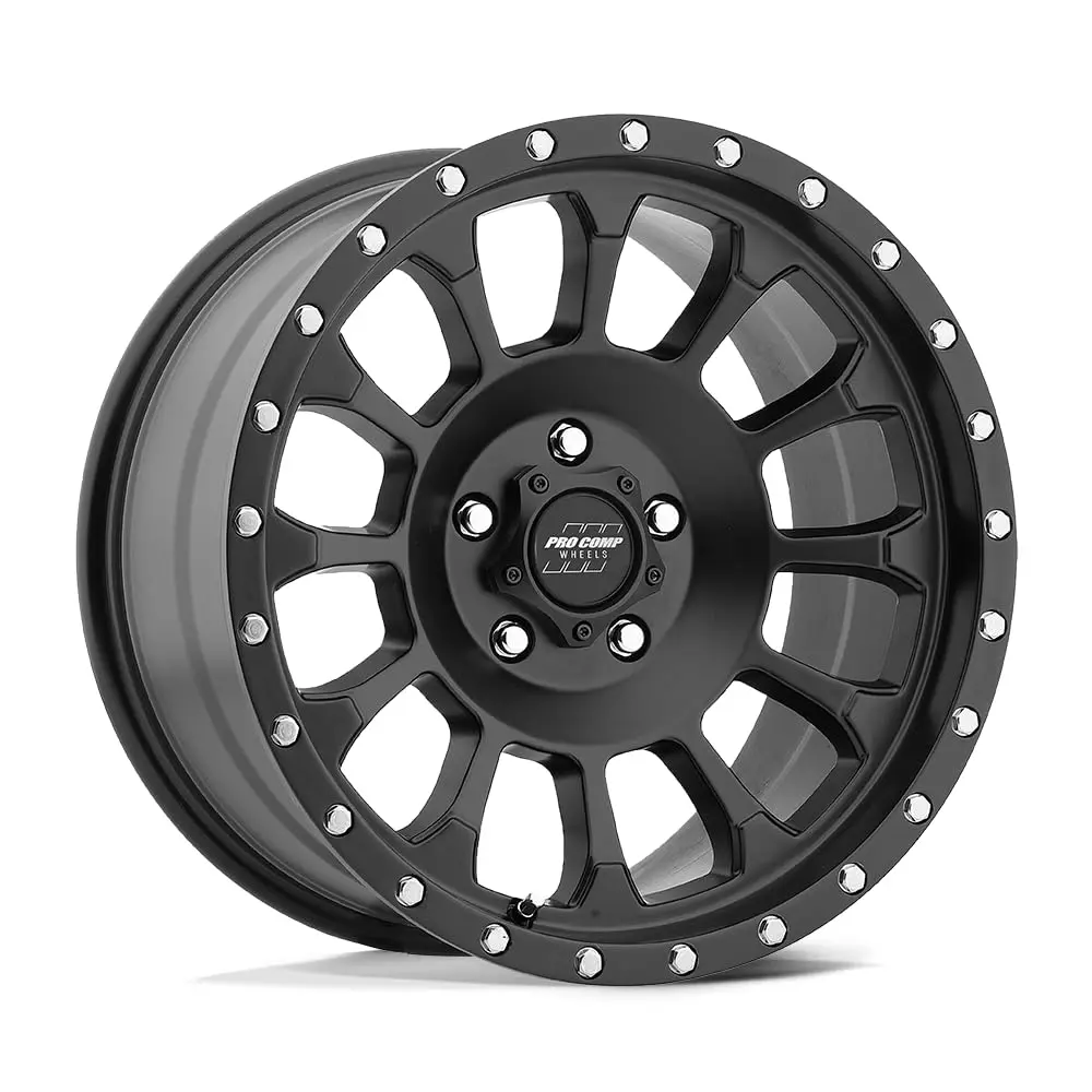 PRO COMP ROCKWELL 18X9 5X127 5 0mm Satin Black | Heavy-Duty Alloy Wheel for SUVs & Trucks - main product image