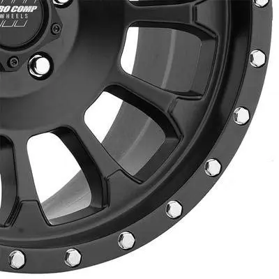 PRO COMP ROCKWELL 18X9 5X127 5 0mm Satin Black | Heavy-Duty Alloy Wheel for SUVs & Trucks - view 3