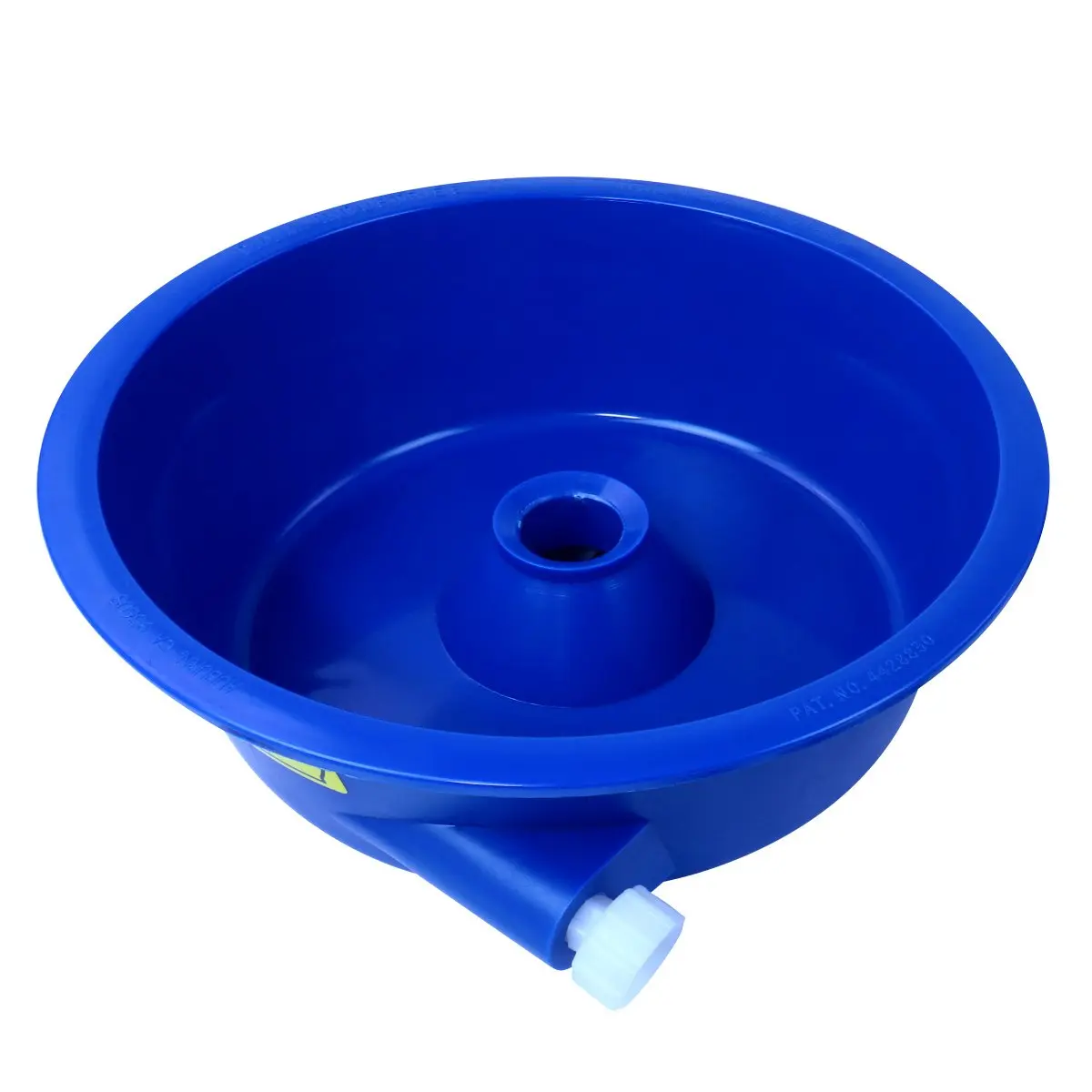 Blue Bowl Concentrator Kit with Pump, Leg Levelers, Vial - Gold Mining Equipment 2.3 kg (5 lb) | Portable Fine Gold Recovery System - view 3