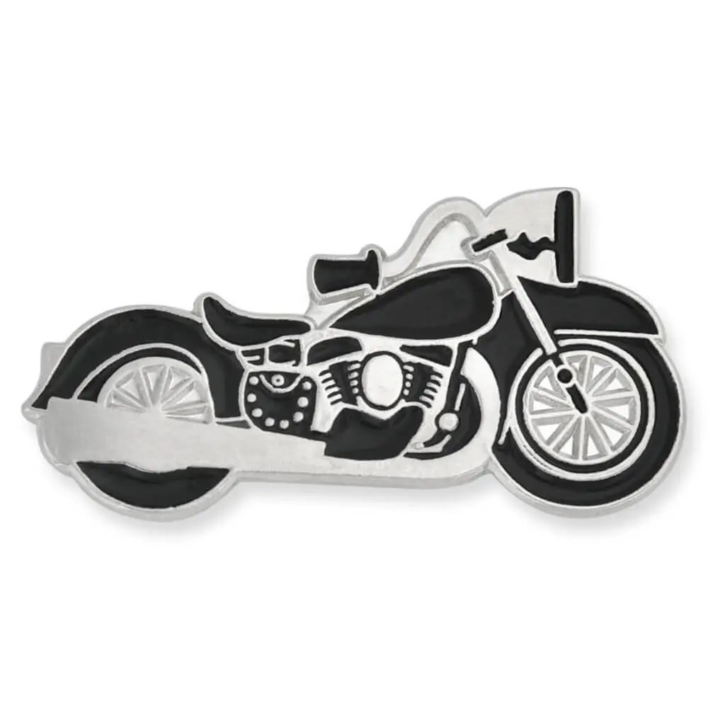PinMart Motorcycle Biker Chopper Enamel Lapel Pin - 5 Pack | Rider Pride & Versatile Accessory (70-120 chars) - main product image