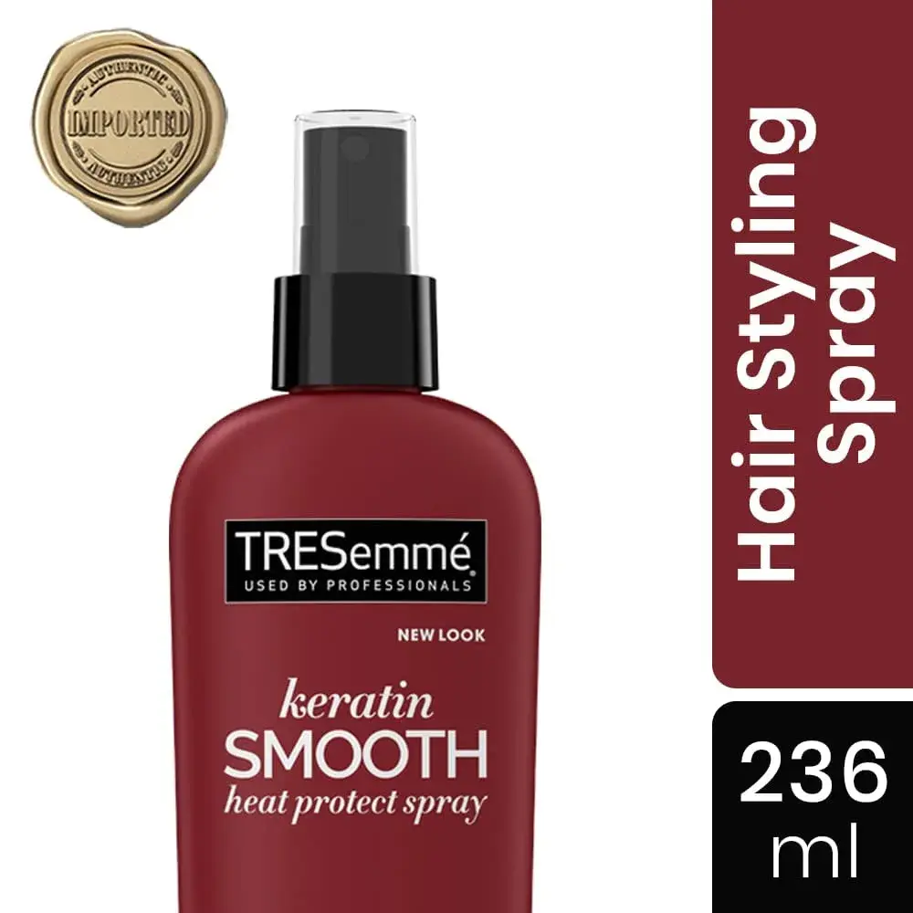 TRESemmé Keratin Smooth Heat Protect Spray with Marula Oil, 236ml (8 Fl Oz) | Shields Hair from Heat Up to 450°F - view 10