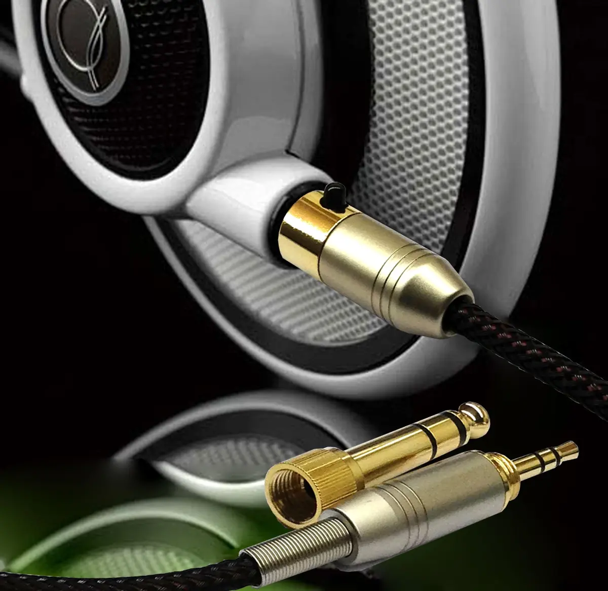 NewFantasia Replacement Audio Upgrade Cable Compatible with AKG K240, K240S, K240MK II, Q701, K702, K141, K171, K181, K271s, K271 MKII, M220, Pioneer HDJ-2000 2meters - view 7