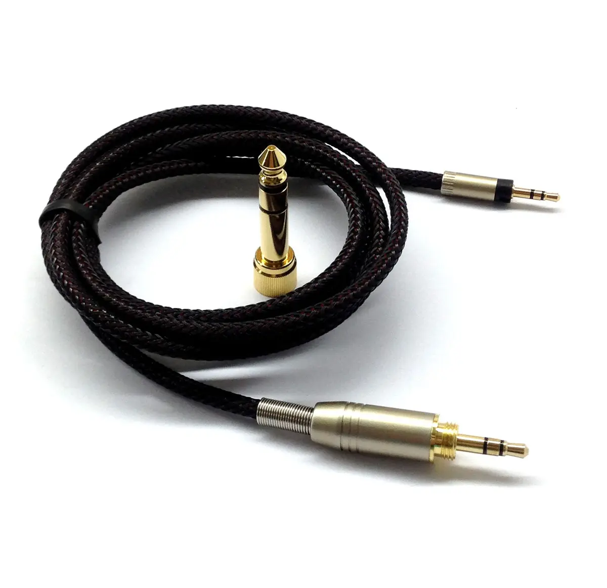 NewFantasia Replacement Audio Upgrade Cable Compatible with Sennheiser Momentum, Momentum 2.0, HD1 Over-Ear & Wireless, 1.5m/4.9ft | Braided Tangle-Free - main product image