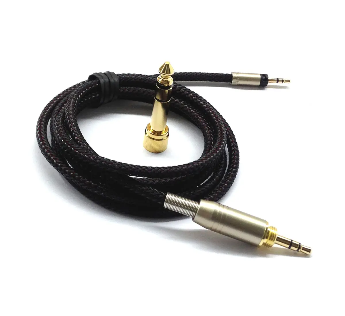 NewFantasia Replacement Audio Upgrade Cable Compatible with Sennheiser Momentum, Momentum 2.0, HD1 Over-Ear & Wireless, 1.5m/4.9ft | Braided Tangle-Free - view 2