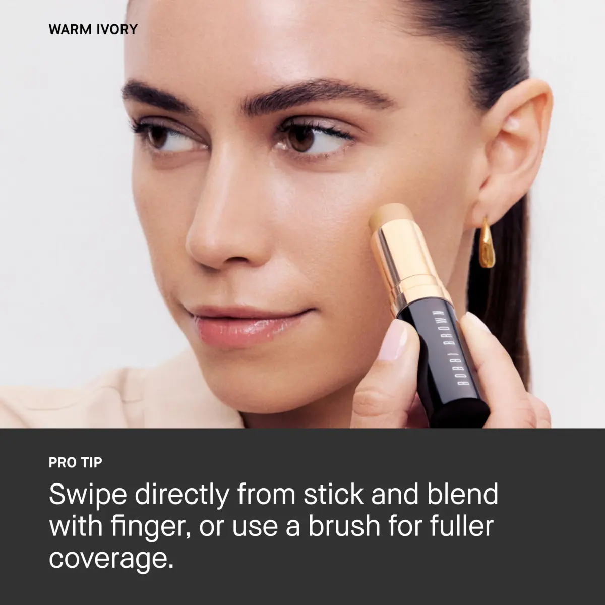 Bobbi Brown Skin Foundation Stick Walnut W-098 9.07 g (0.31 oz) | Waterproof & Humidity-Resistant - view 5