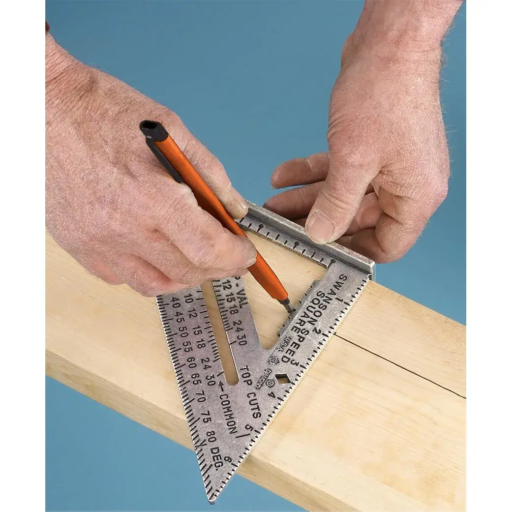 Swanson Tool Co S0101 7 Inch Speed Square, Pack of 50 | Die-Cast Aluminum for Accuracy - view 3