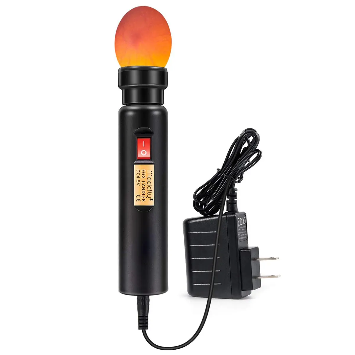Magicfly Bright Cool LED Egg Candler Tester 15cm x 3.5cm | Safe Egg Incubation Light - main product image