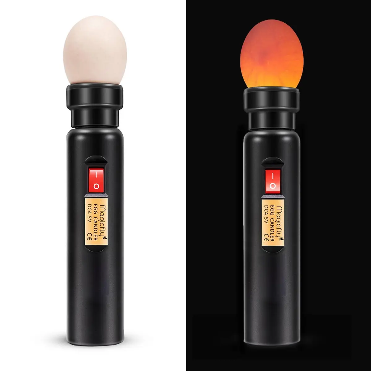 Magicfly Bright Cool LED Egg Candler Tester 15cm x 3.5cm | Safe Egg Incubation Light - view 4