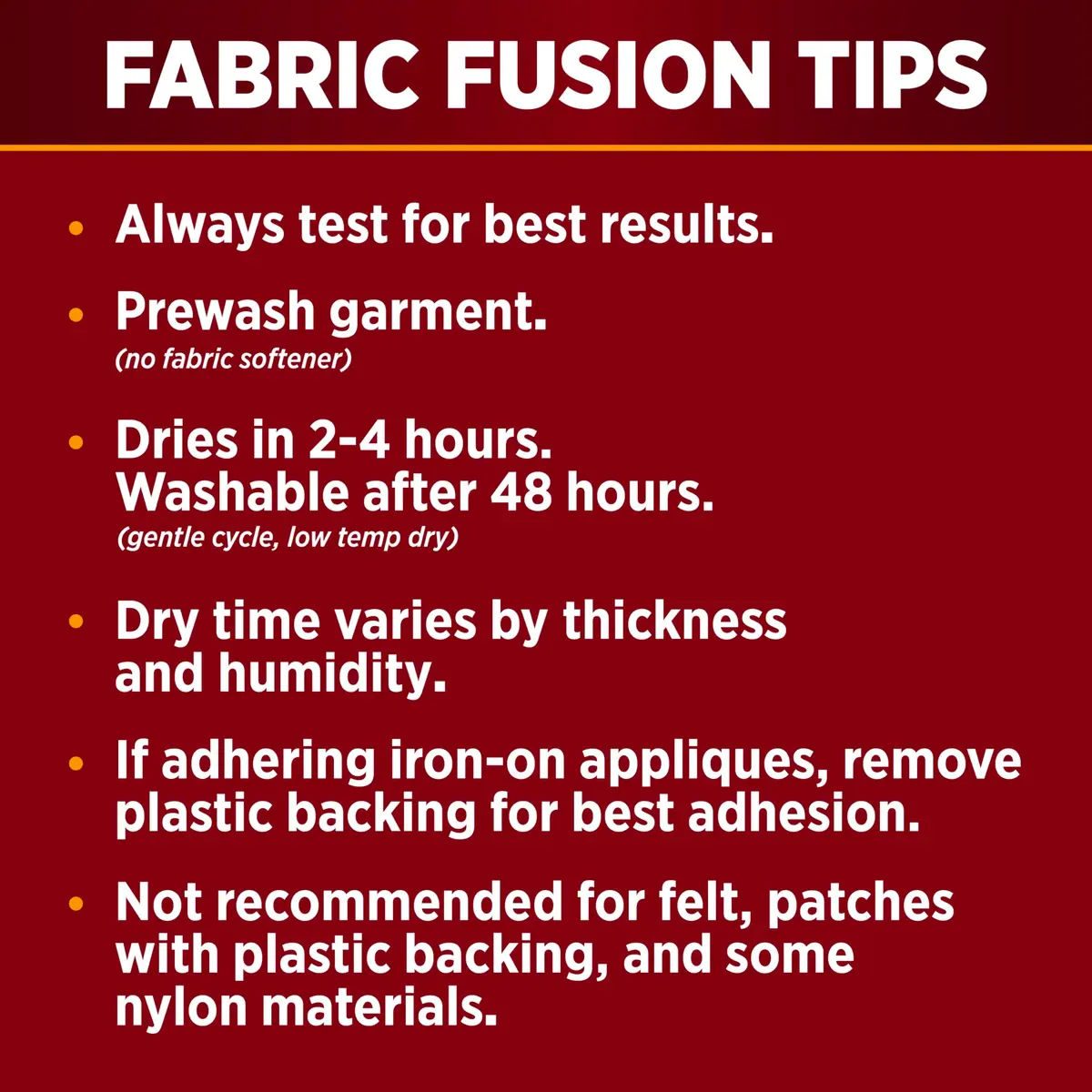 Aleene's Fabric Fusion Glue 0.66 fl oz (18.7 ml) 3-Pack | Permanent Fabric Adhesive for Clothing & Crafts - view 2
