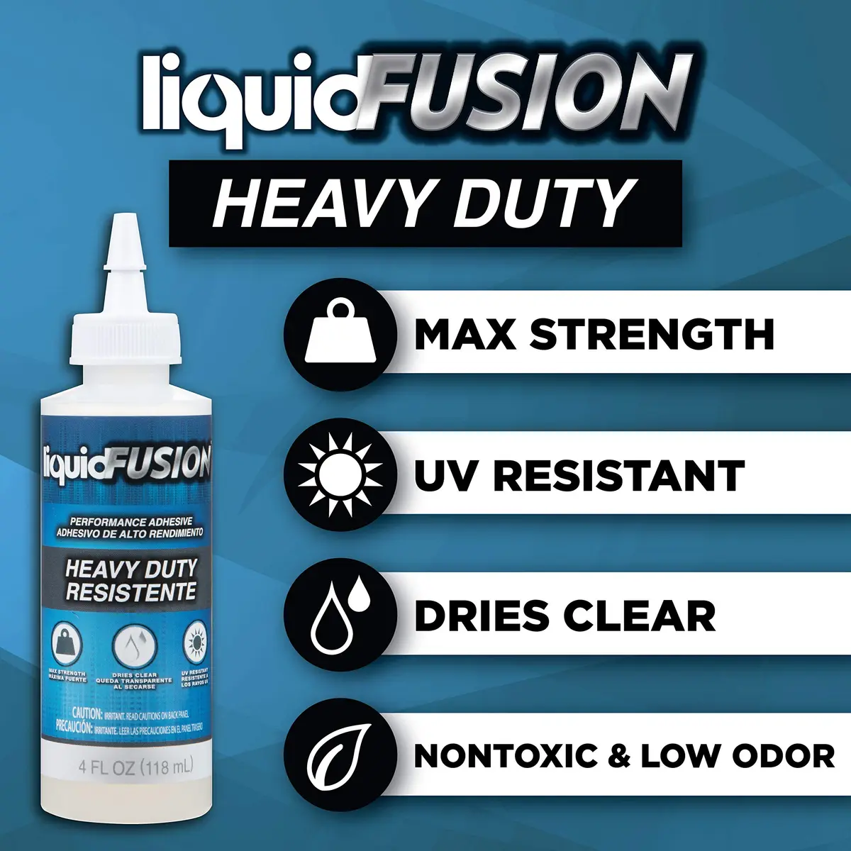 Aleene's Liquid Fusion Heavy-Duty Glue 118ml (4 fl oz) | Maximum Strength Urethane Adhesive for Crafts - view 2