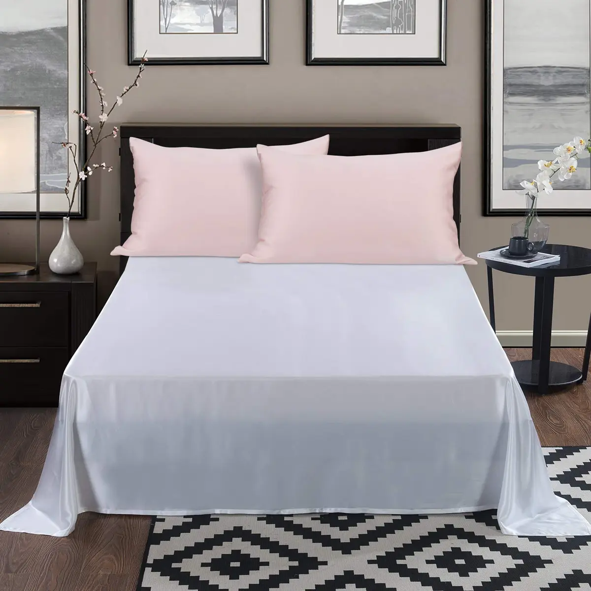 ALASKA BEAR Silk Pillowcase 20 x 30 inches | Organic Mulberry Silk for Hair & Skin Care - view 5