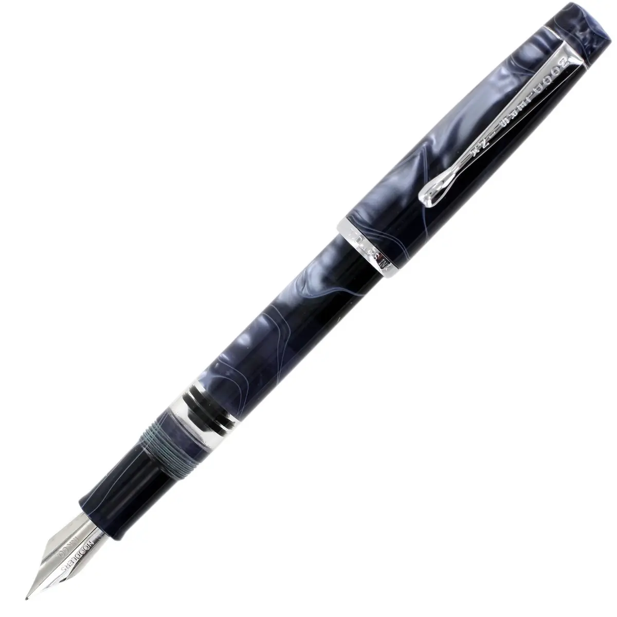 NOODLER'S Konrad Flex Appalachian Pearl Fountain Pen 1 Count | Refillable, Stainless Steel, Iridium Tip, 0.3-0.5mm Line Width - main product image