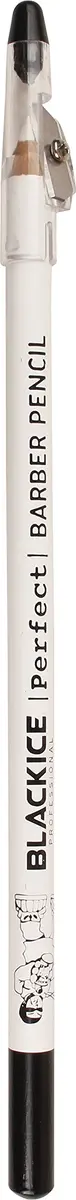 Black Ice Spray Barber Pencil (White) | Hairline Drawing Tool for Men - view 3
