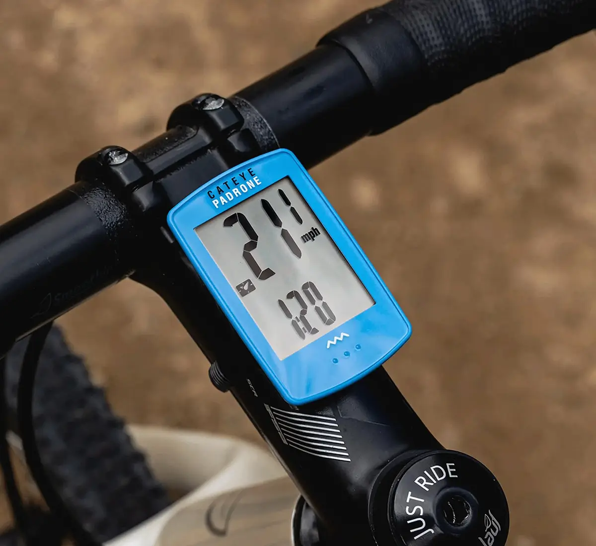 CATEYE Padrone Wireless Bike Computer (Blue) | Large Display, Easy Navigation, 1-Year Battery - view 8