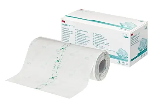 Tegaderm Transparent Film Roll 6" x 11 yd Waterproof Bacterial Barrier for Medical Fixation - main product image
