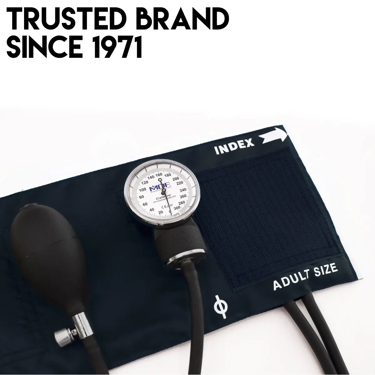 MDF Instruments Calibra Aneroid Professional Sphygmomanometer with Adult Cuff & Case | Lifetime Calibration - view 2