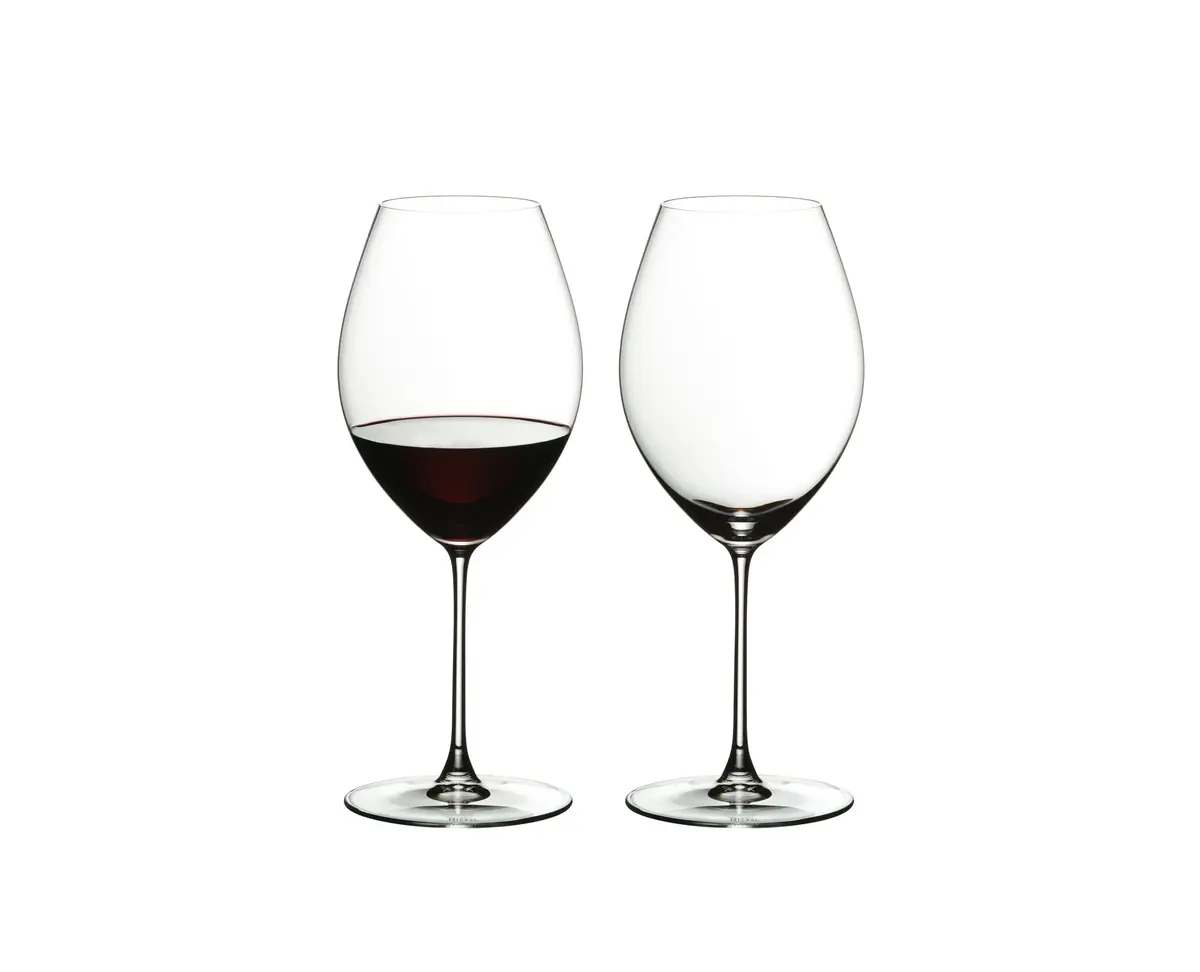 Riedel Veritas Old World Syrah Glass Set of 2 | Classic Old World Wine Aroma Focus - main product image
