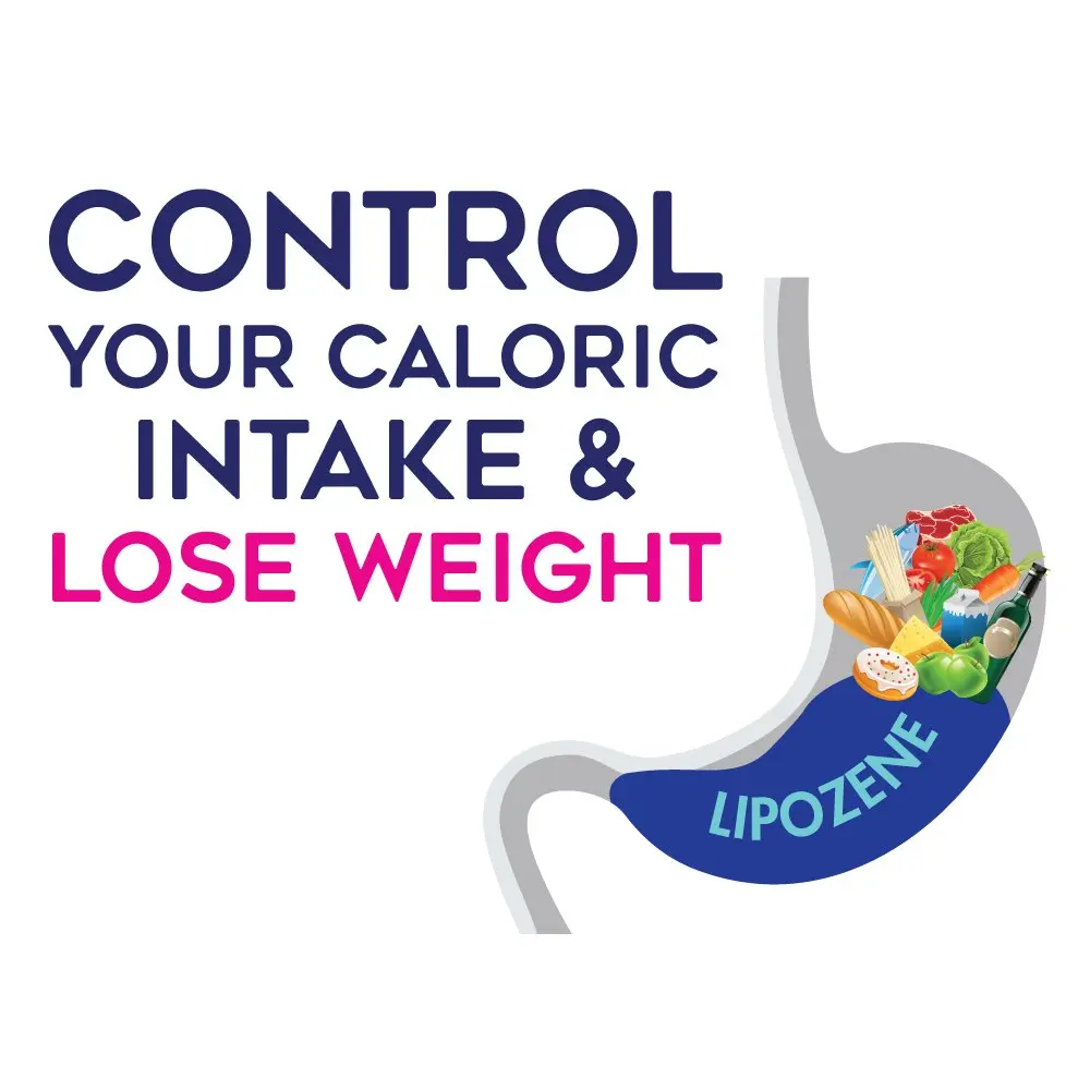 Lipozene Diet Pills - Weight Loss Supplement - 3 Bottles, 90 Capsules | Appetite Control & Fat Absorption - view 2