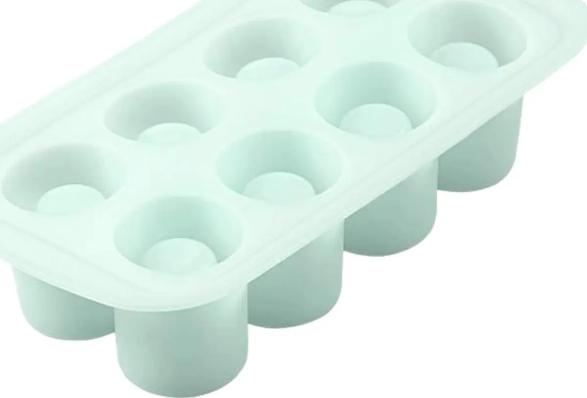 Wilton Round Shot Glass Silicone Mold, 8-Cavity | Makes Edible Shot Glasses for Parties - main product image