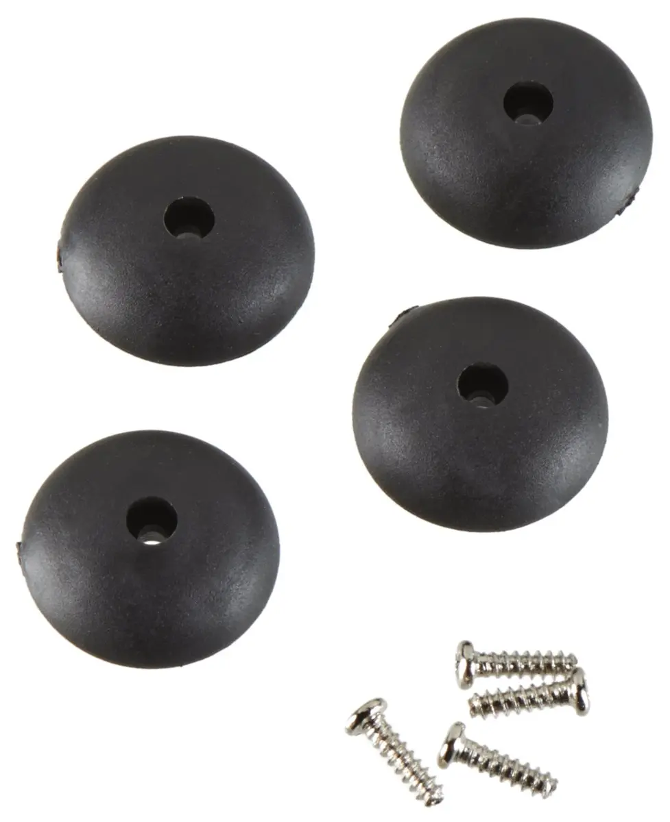 HeliMax 230Si Landing Gear Pads | Rubber, Black, Aircraft Landing Gear (3.5 in x 2 in x 0.25 in) - main product image