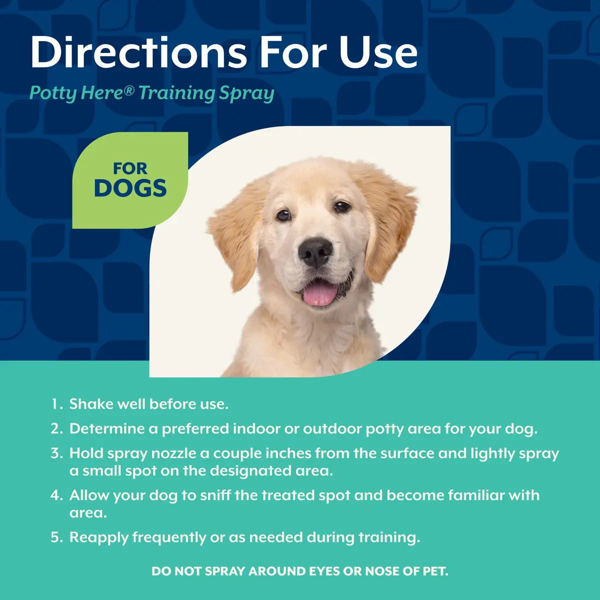 NaturVet Potty Here Training Aid Spray for Puppies & Dogs - 32 oz | Indoor & Outdoor Use - view 7