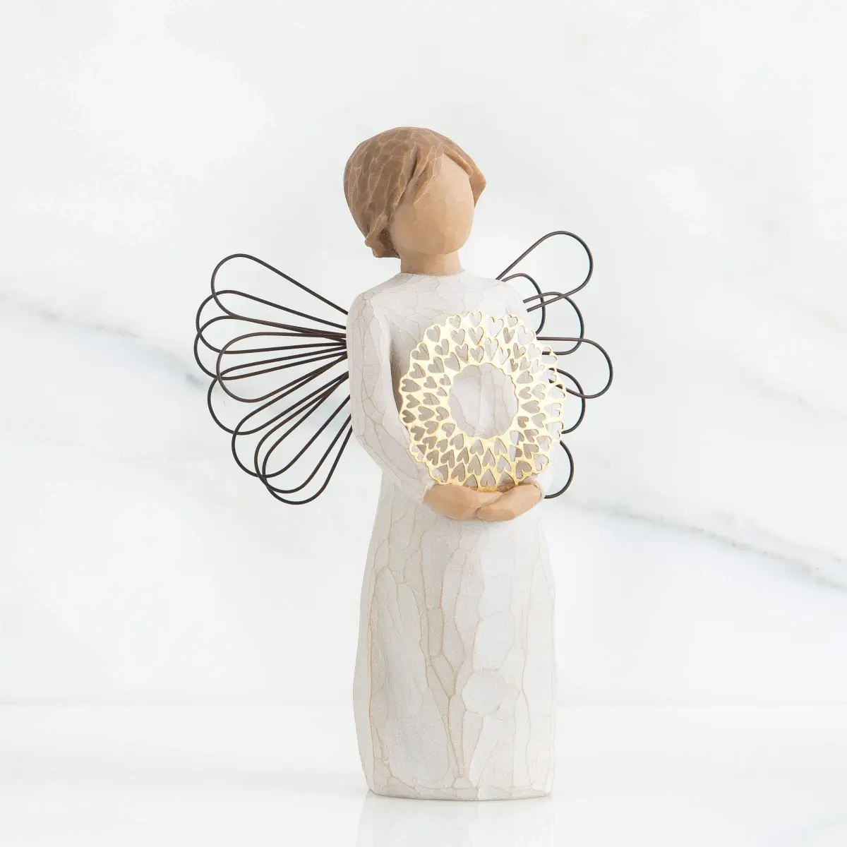 Willow Tree Sweetheart Angel Figurine 13.5cm (5.35") | Hand-Painted Resin Sculpture - view 2
