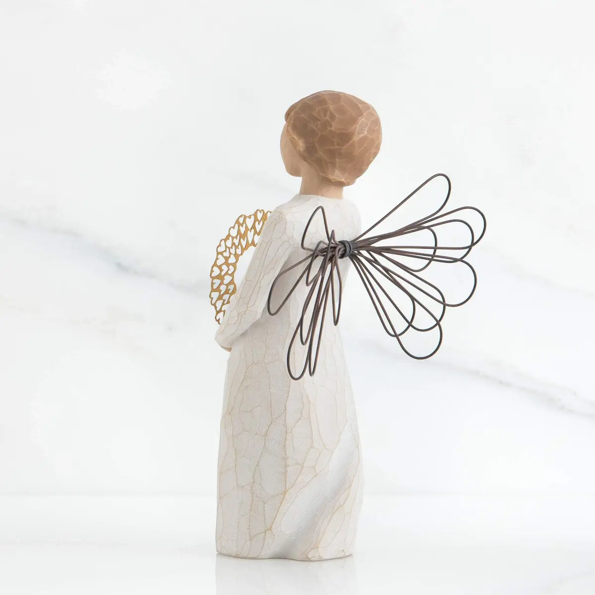 Willow Tree Sweetheart Angel Figurine 13.5cm (5.35") | Hand-Painted Resin Sculpture - view 3