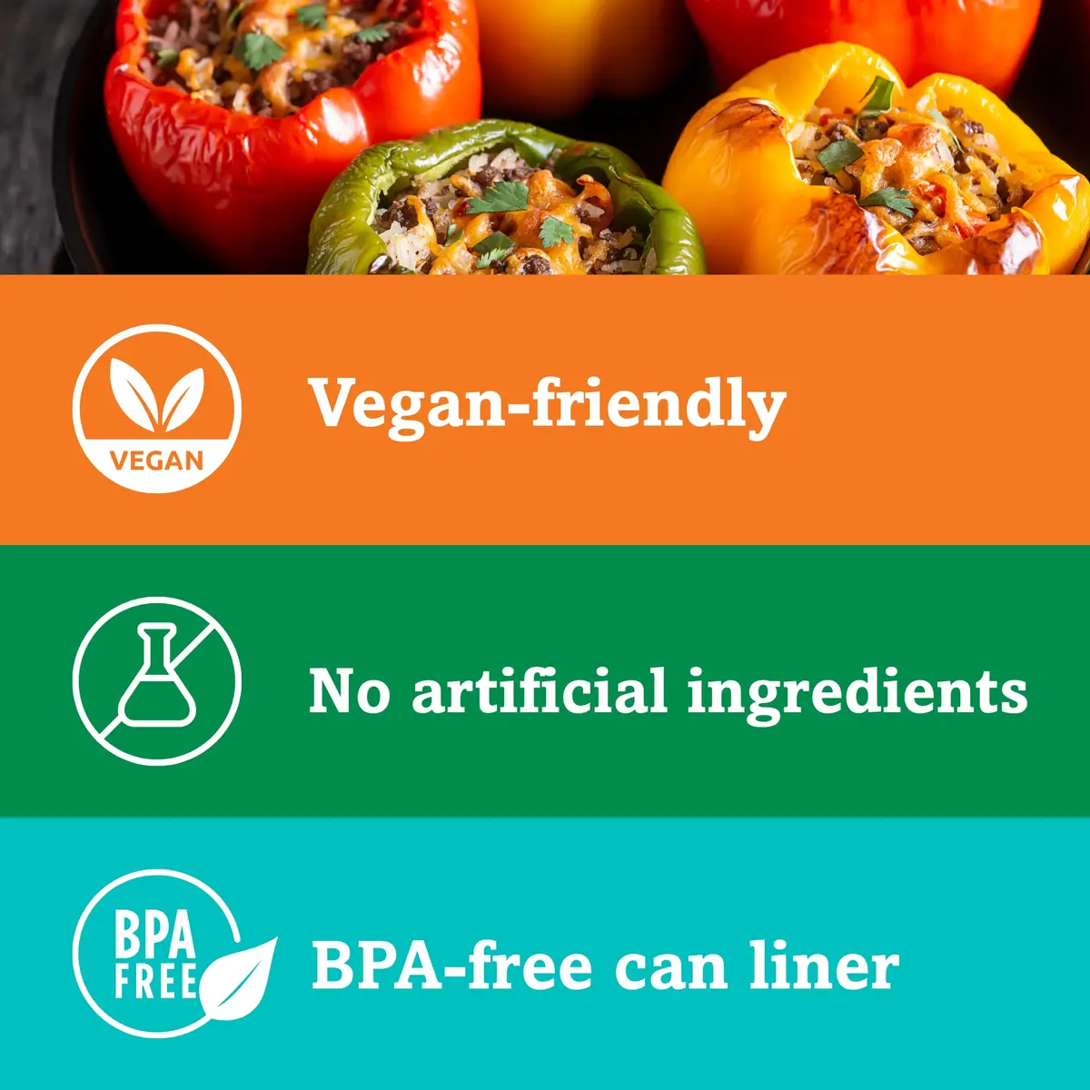 LA PREFERIDA Spanish Rice - Quick & Easy, Vegan, 15 oz (Pack of 24) | Robust Tomato & Bell Pepper Sauce - view 6