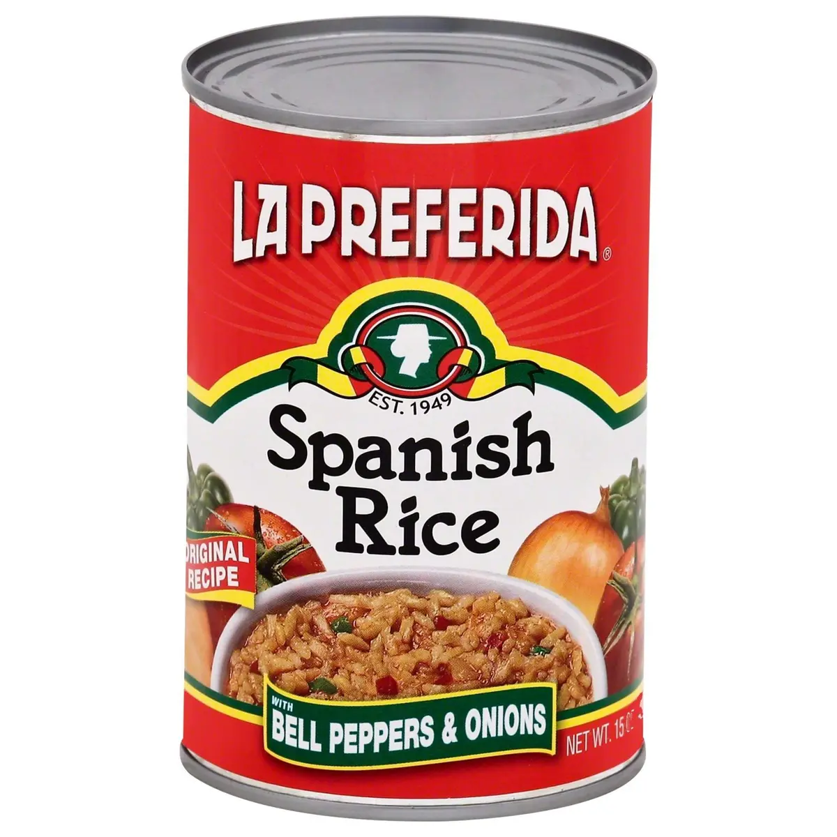 LA PREFERIDA Spanish Rice - Quick & Easy, Vegan, 15 oz (Pack of 24) | Robust Tomato & Bell Pepper Sauce - view 2