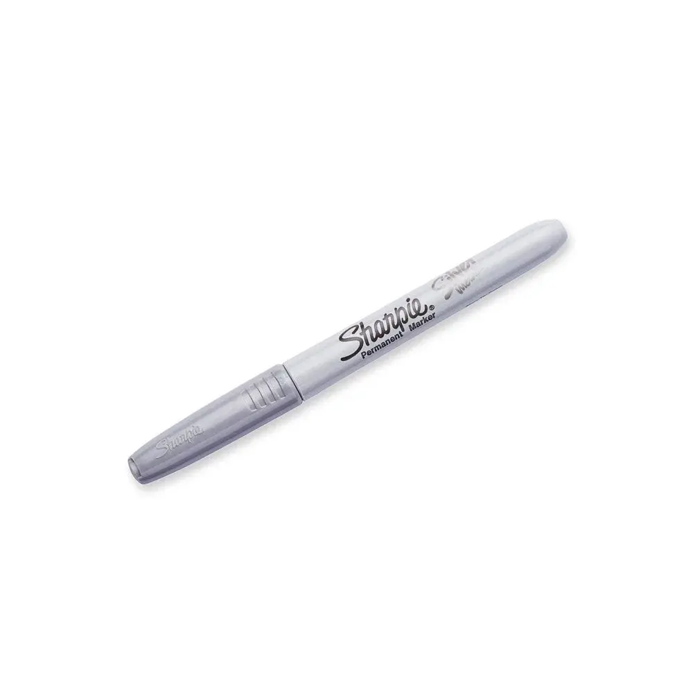 Sharpie Fine Point Metallic Silver Permanent Marker, 36 Count | Fade & Water Resistant, Oil-Based Ink - view 2