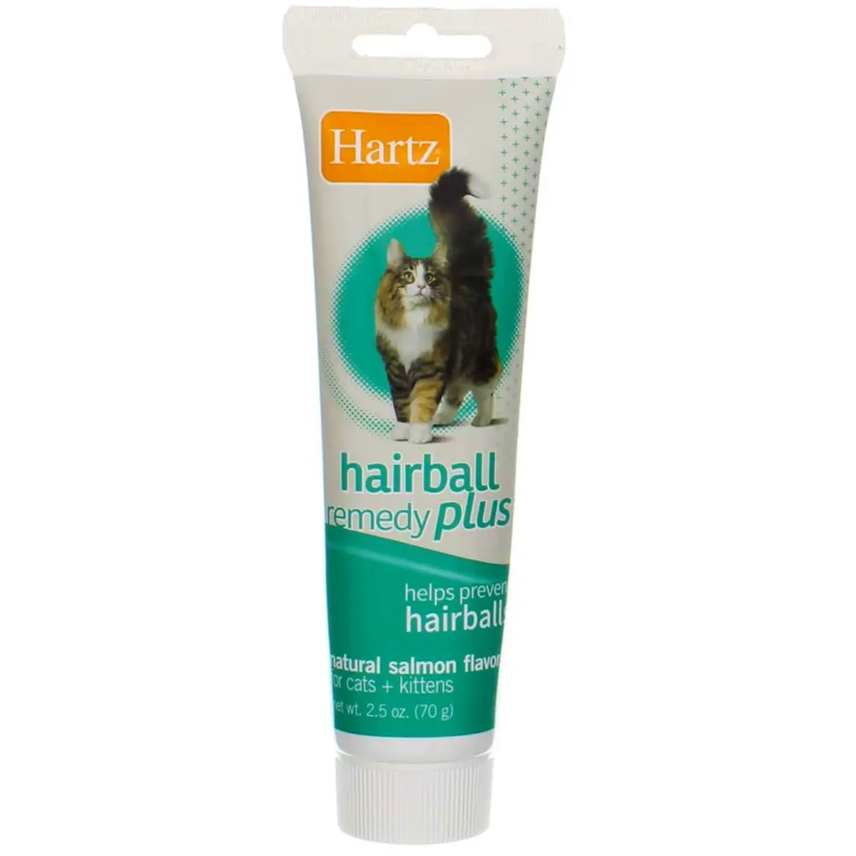 Hartz Hairball Remedy Plus Salmon Flavored Paste for Cats and Kittens 15oz (2.5oz Tubes, Pack of 6) | Supports Healthy Digestion & Elimination - main product image