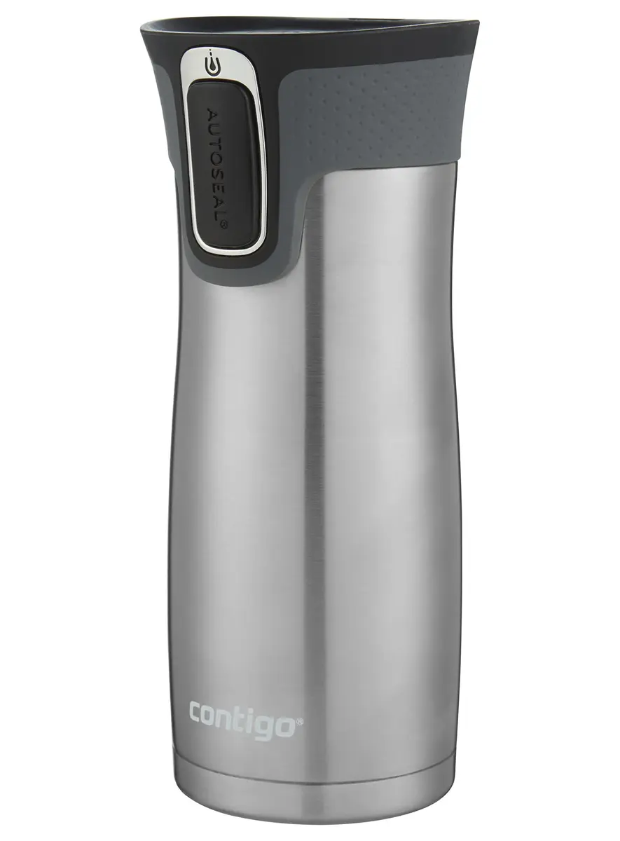 Contigo West Loop Stainless Steel Vacuum-Insulated Travel Mug 590ml (16oz) 2-Pack | Keeps Drinks Hot 5 Hrs, Cold 12 Hrs - view 2