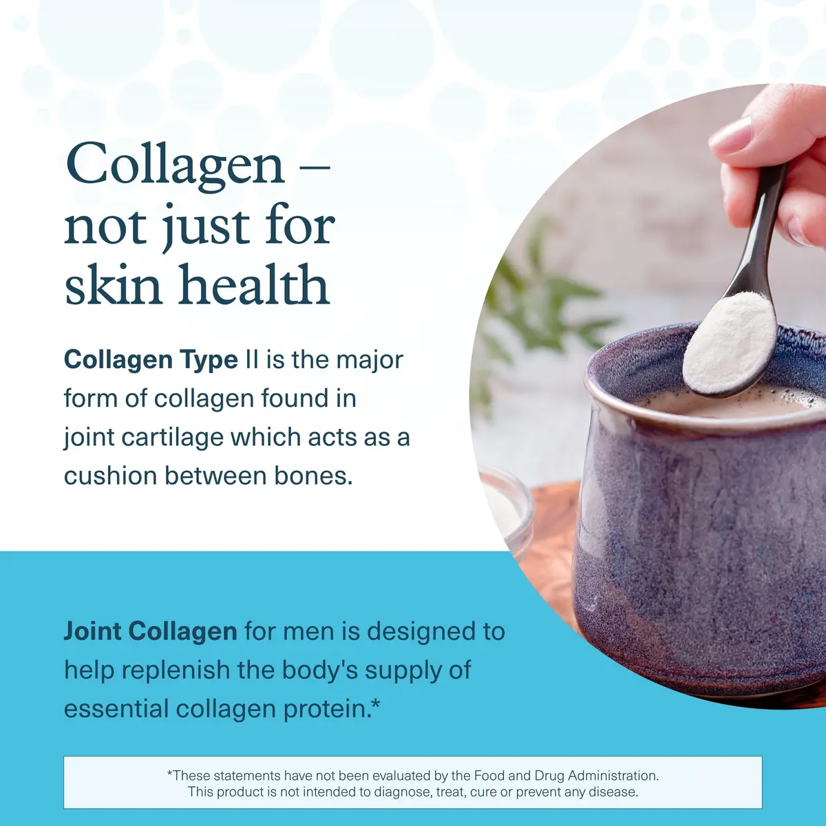 Youtheory Men's Joint Collagen Tablets 120 Count (60-Day Supply) | Hydrolyzed Collagen with Boswellia Extract for Joint Comfort - view 4