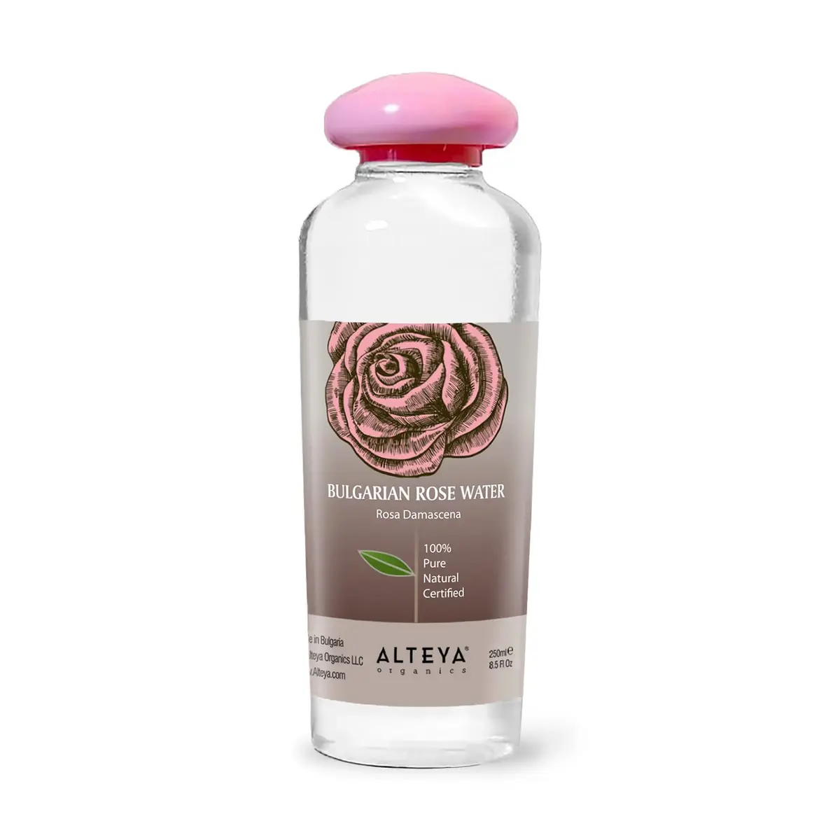 Alteya Organics Rose Water Natural Facial Toner, 17 Fl Oz | Hydrates & Calms Skin, Supports Rejuvenation - main product image