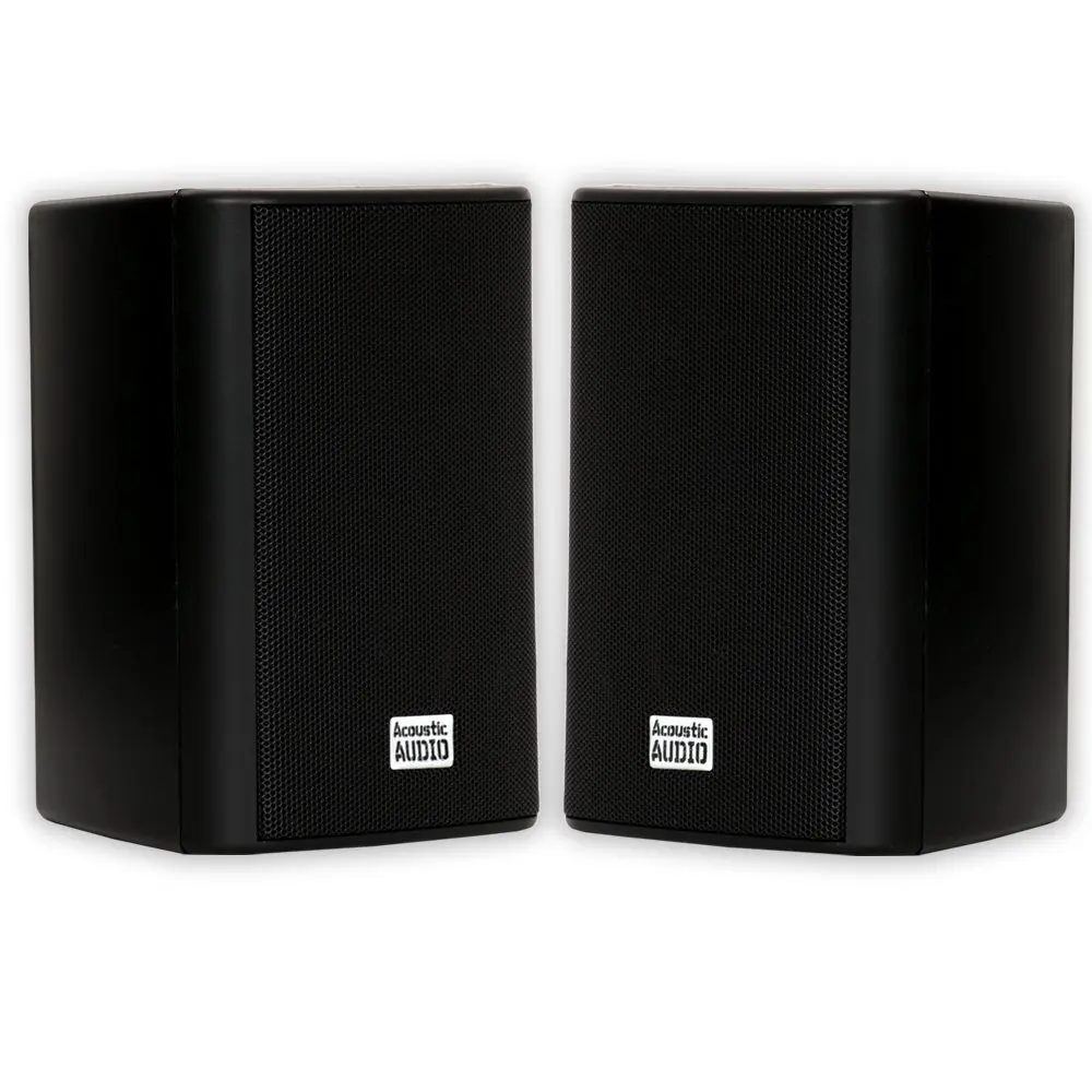 Acoustic Audio by Goldwood AA351B 2 Way Speakers 6" x 4" | Waterproof Indoor Outdoor 500W - main product image