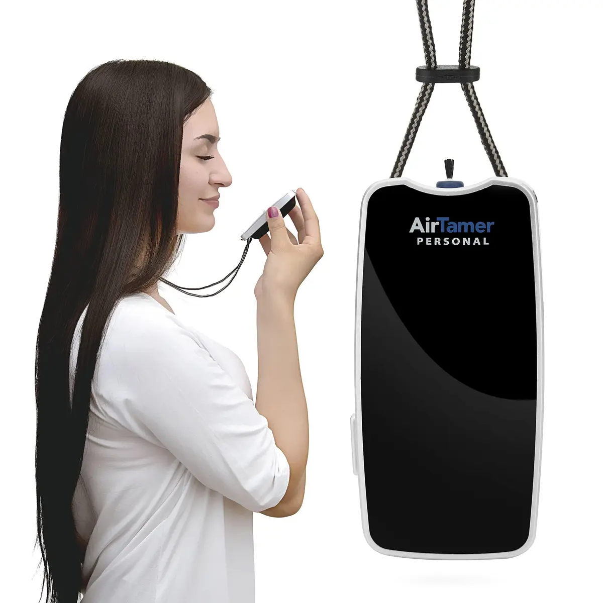 AirTamer A310 Personal Air Purifier Necklace | Ionic Technology for Cleaner Air - main product image